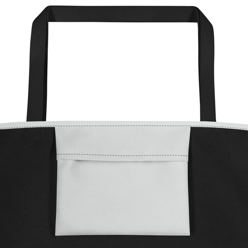 Large Tote Bag w/ Pocket LTFB0141 product image (2)