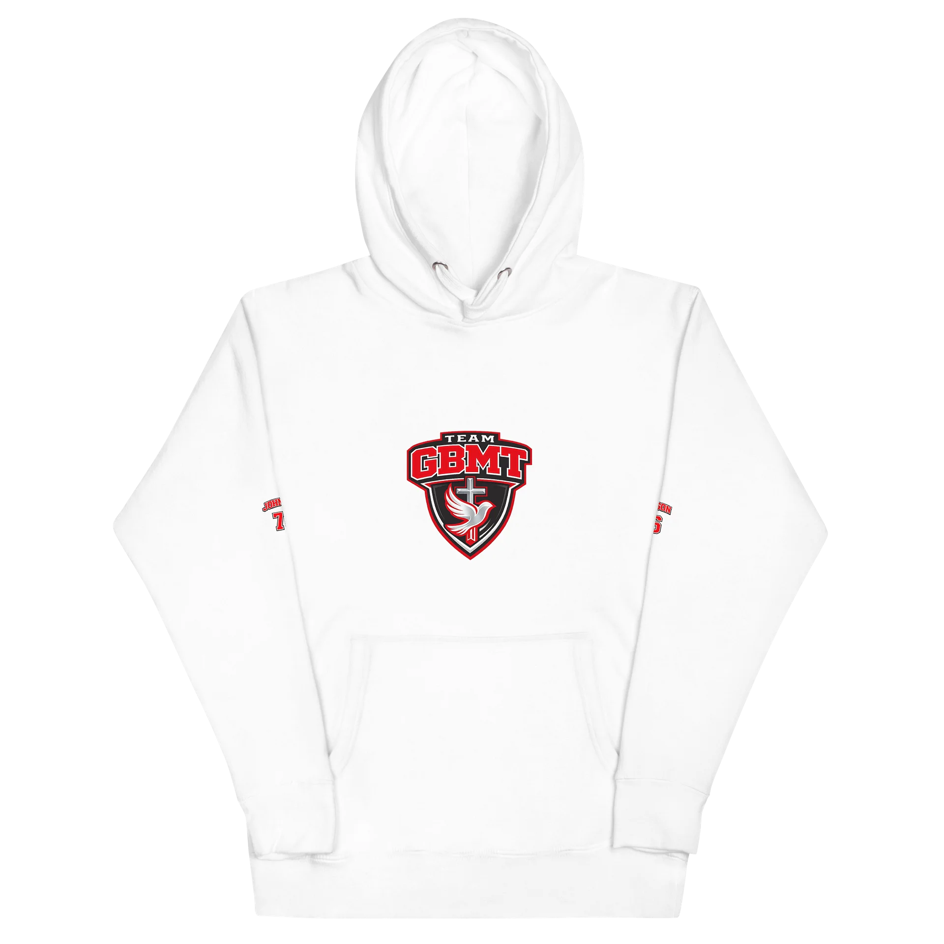 TEAM GBMT White Signature Hoodie product image (3)
