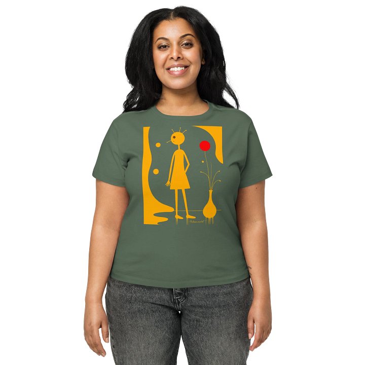 Cotton Heritage Women's High-Waisted Tee product image (2)