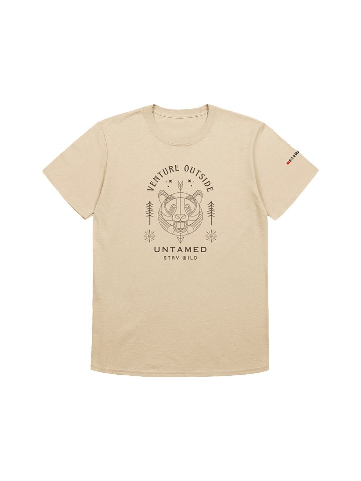 Venture Outside Brown Graphic Unisex Tee product image (1)