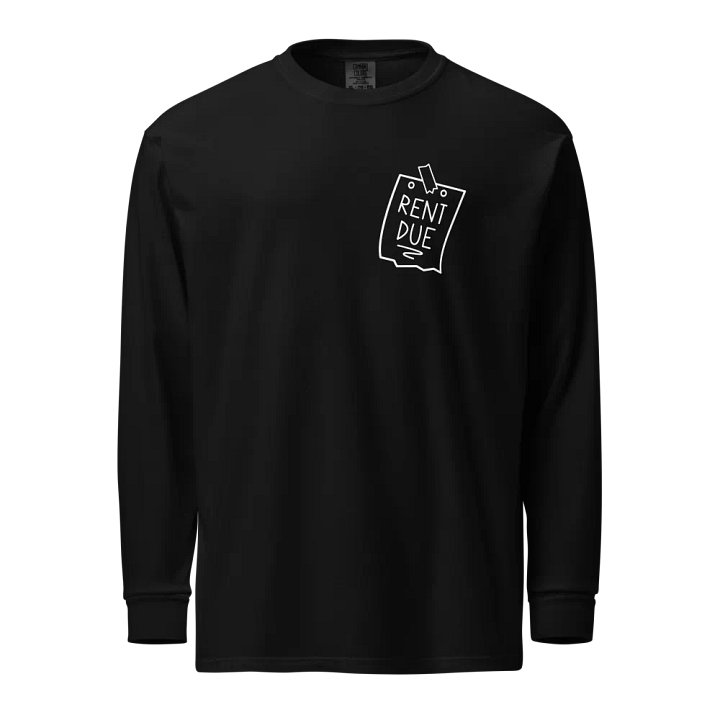 unisex long sleeve shirt rent due product image (1)