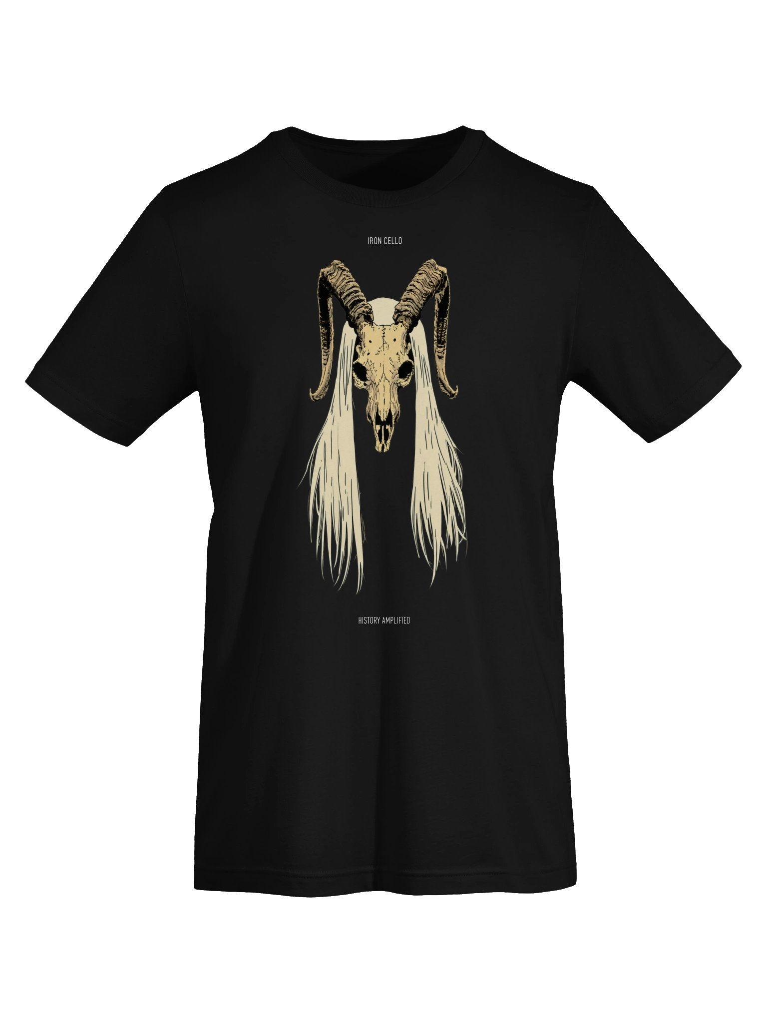 Horned Skull | Iron Cello Tee product image (5)