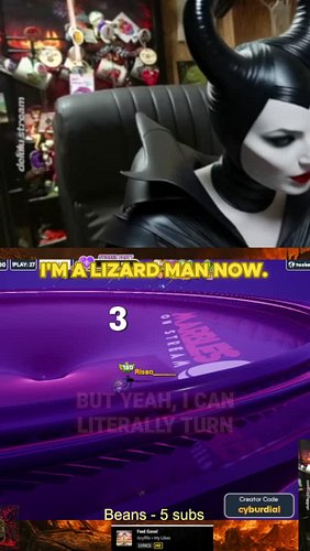 Turning Into A Lizard Man #ai #funny #transformation #cyburdial #ClipGPT #streamladder