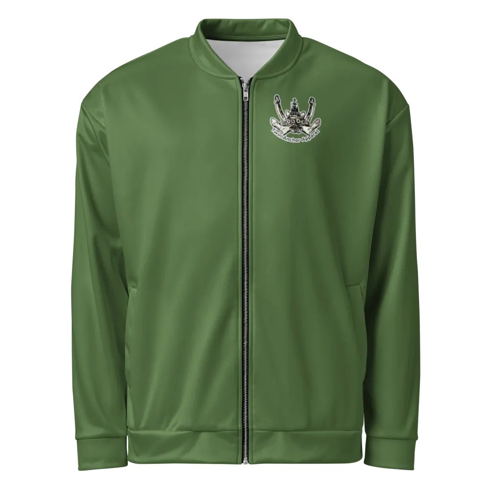 Foss Tugboat Sketch Green Bomber Jacket product image (2)