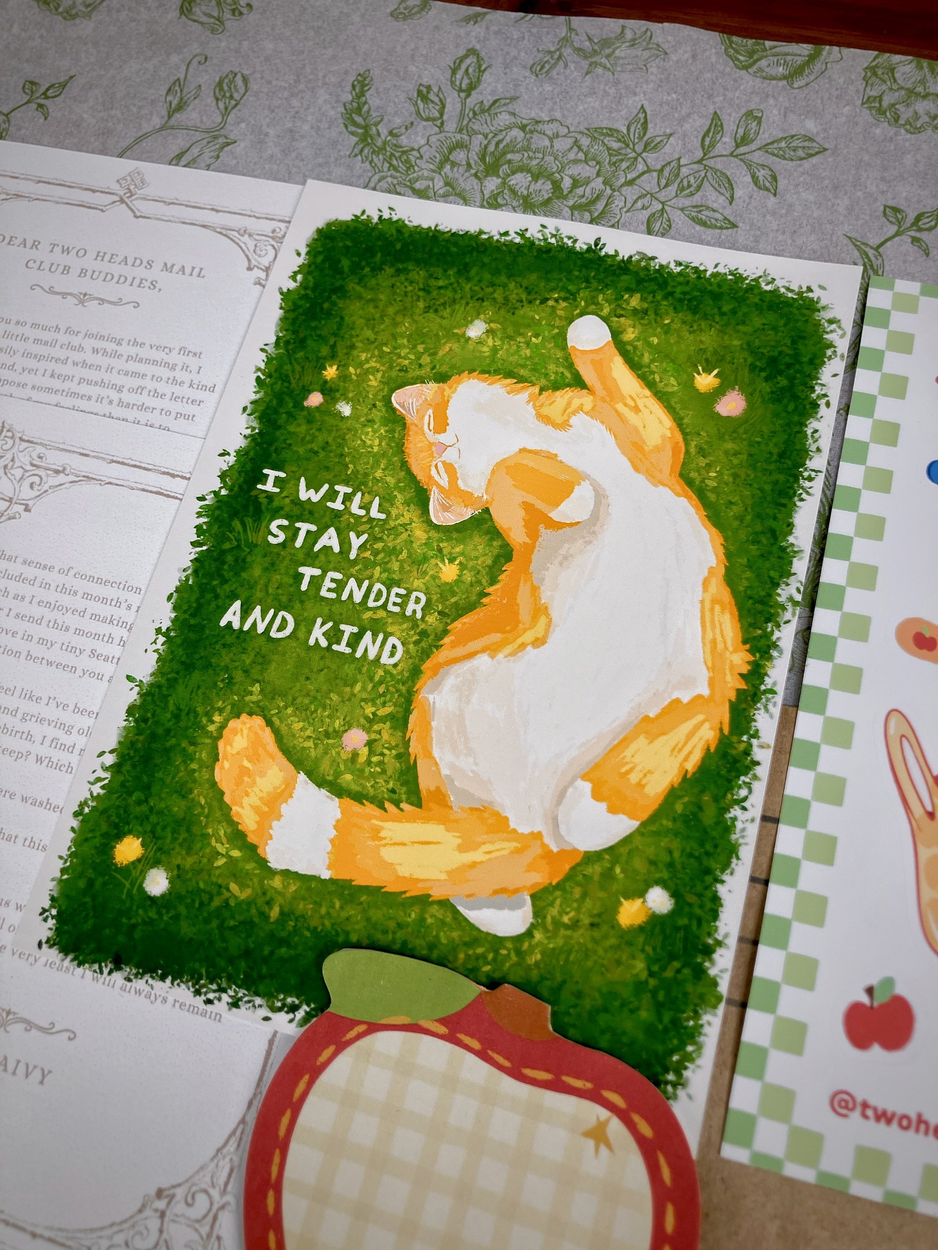 I Will Stay Tender And Kind Print product image (1)