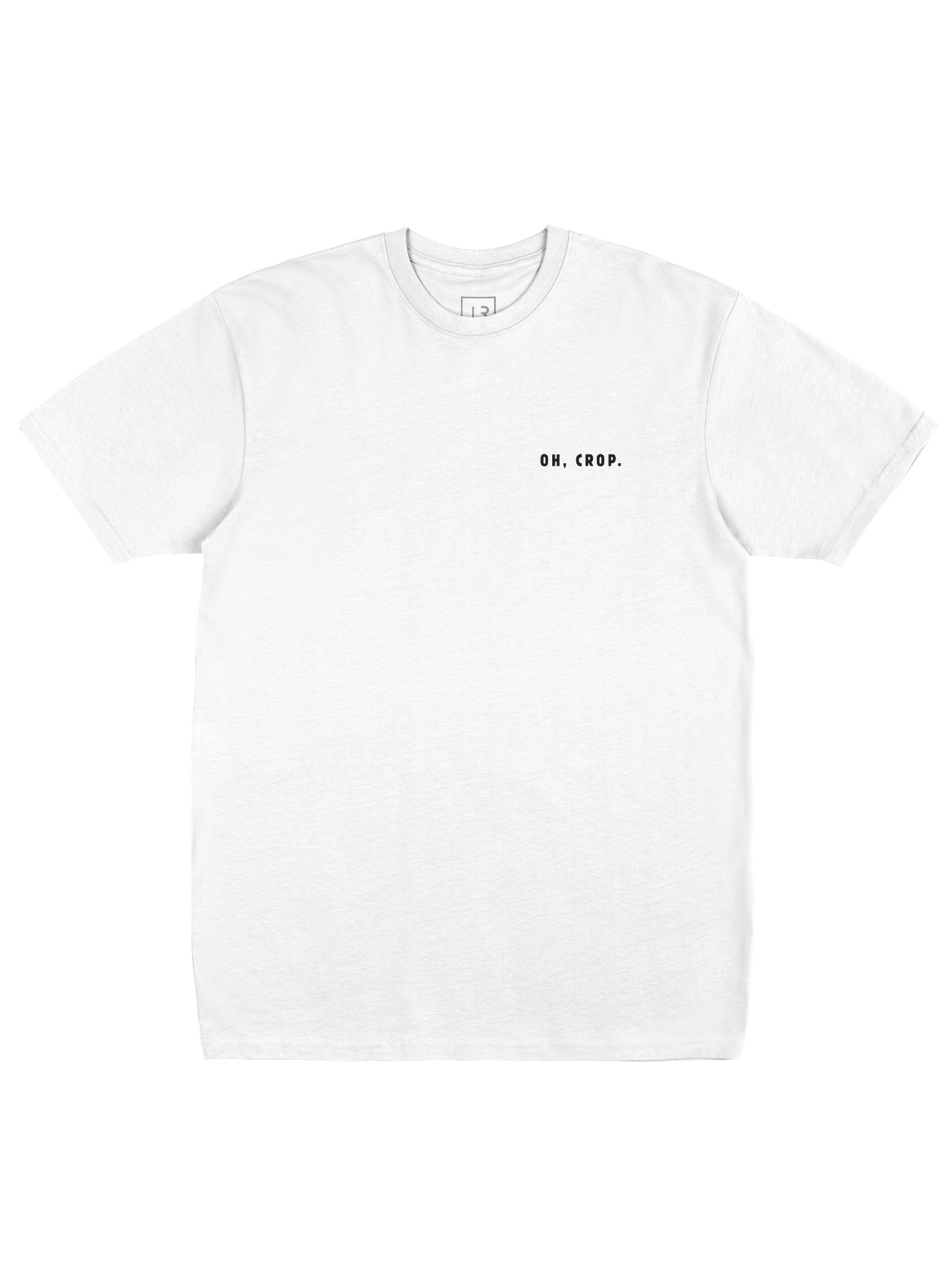 Oh Crop Camera Club Vintage Graphic Tee (White) product image (1)