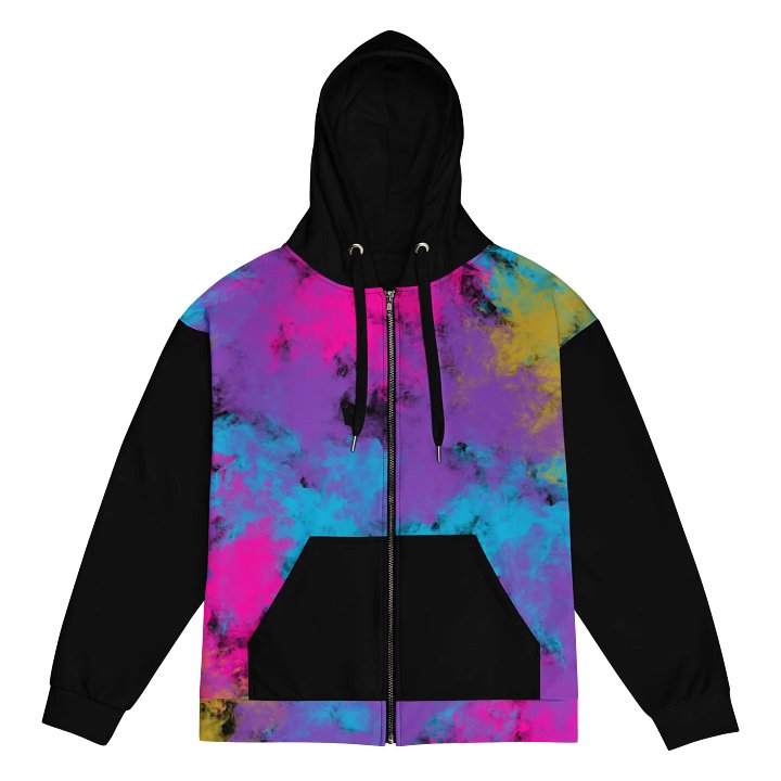 Andromeda Siren Psychedelic Skull Hoodie product image (1)