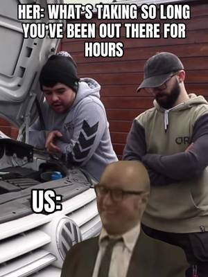This is more true than I’d like to admit 😅 @Ben Fleming #cartok #theresbeenanotherfuckup #carguy #carguyproblems #funny