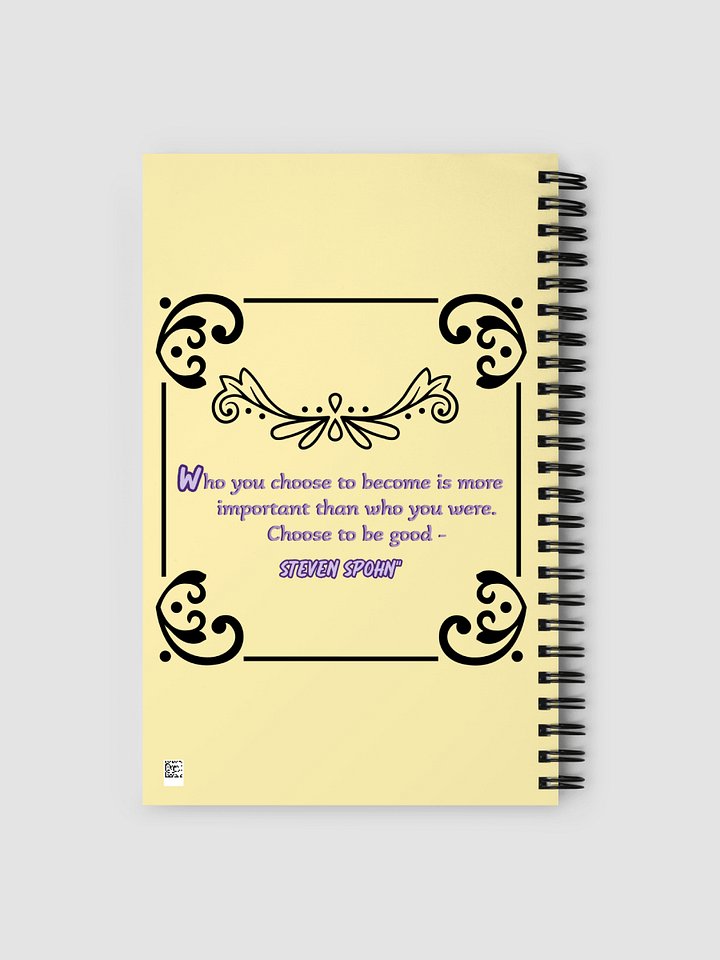 Yellow Phoenix Spiral Notebook product image (2)