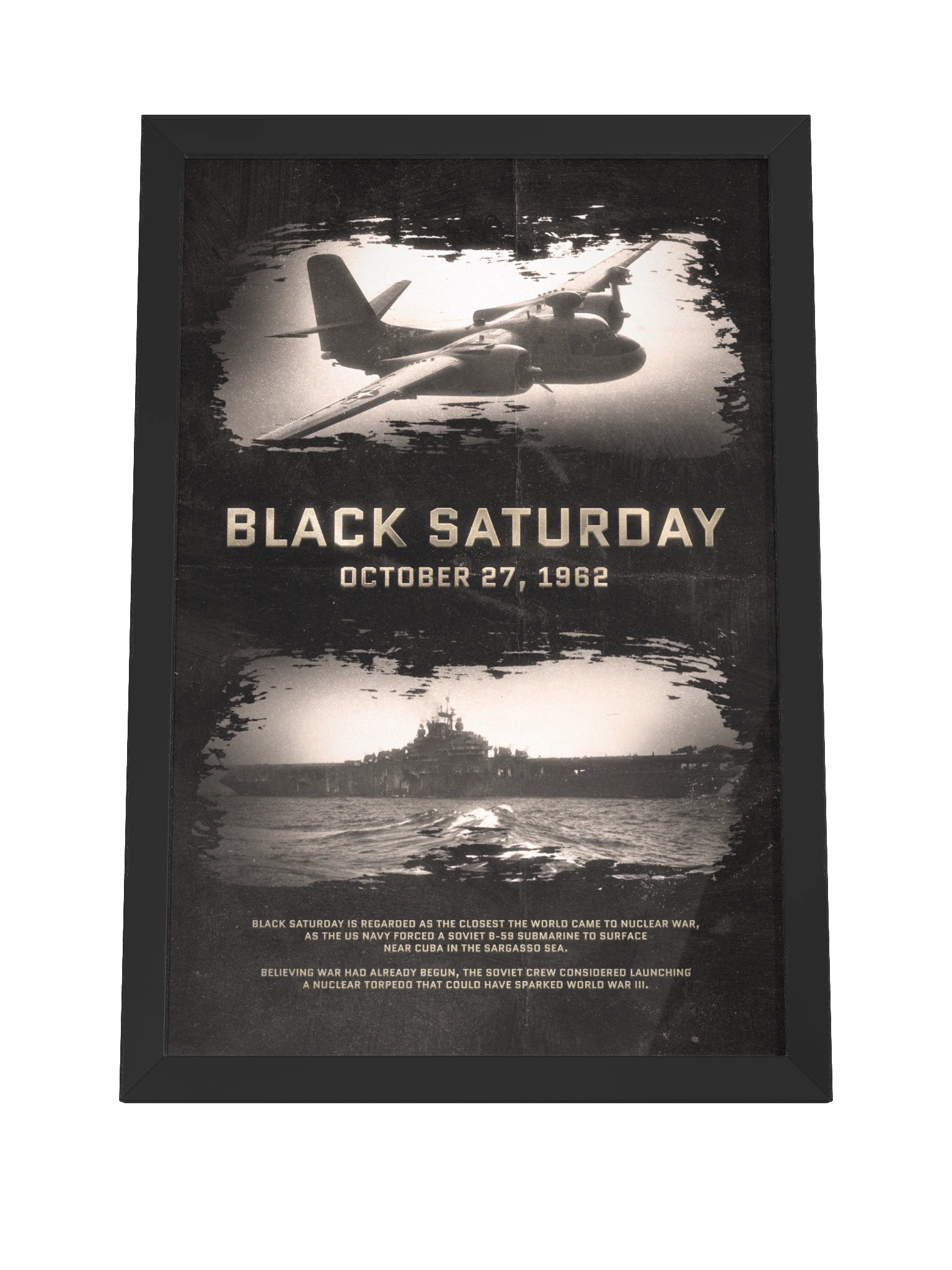 Black Saturday 1962 (Framed Poster) product image (8)