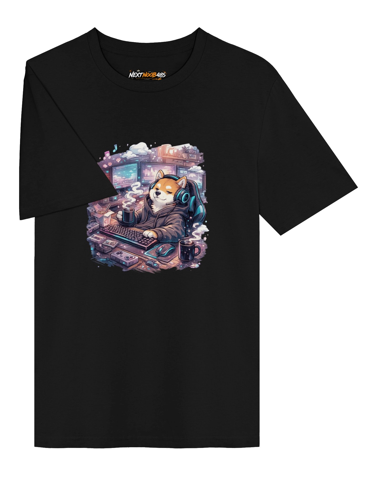 Stanley/Stella Unisex T-Shirt - Gamer's Best Friend: Shiba Inu Edition product image (3)