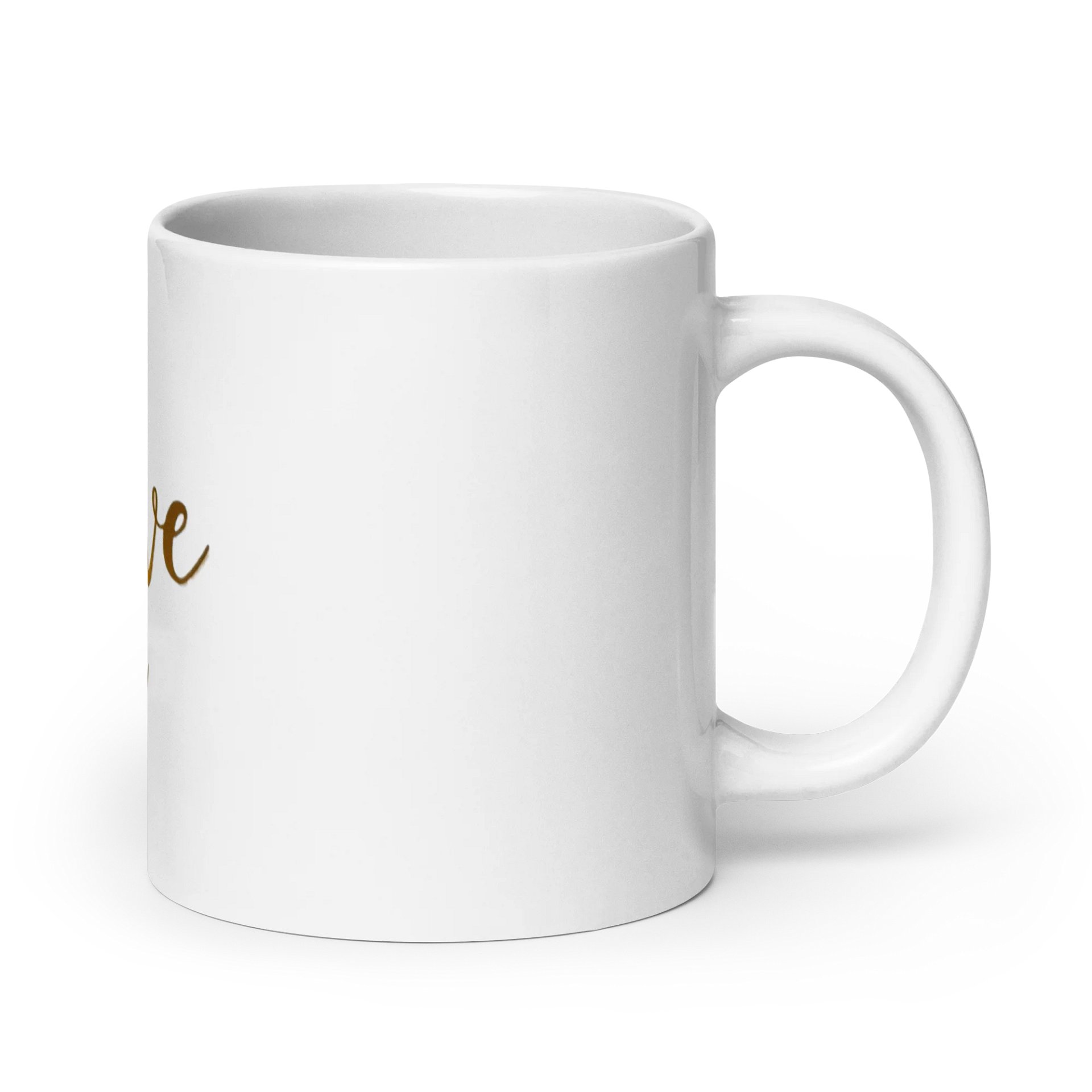 Golden Love Cursive image Mug product image (8)