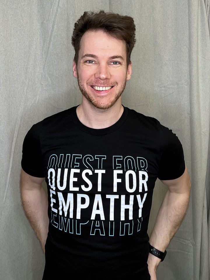 Quest for Empathy T-Shirt (Black) product image (2)
