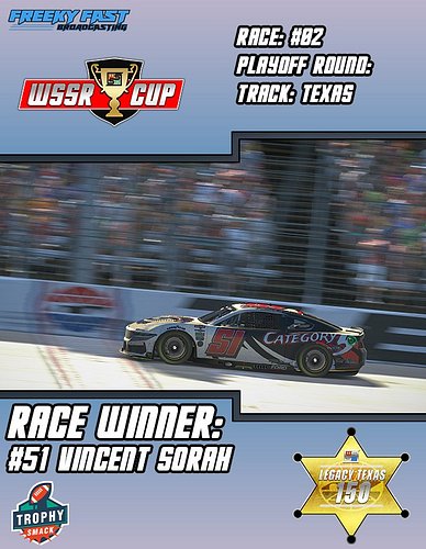 HE'S BACK IN VICTORY LANE!

It only took two races for this past champion to get a win, and Vincent Sorah WINS at the Legacy ...