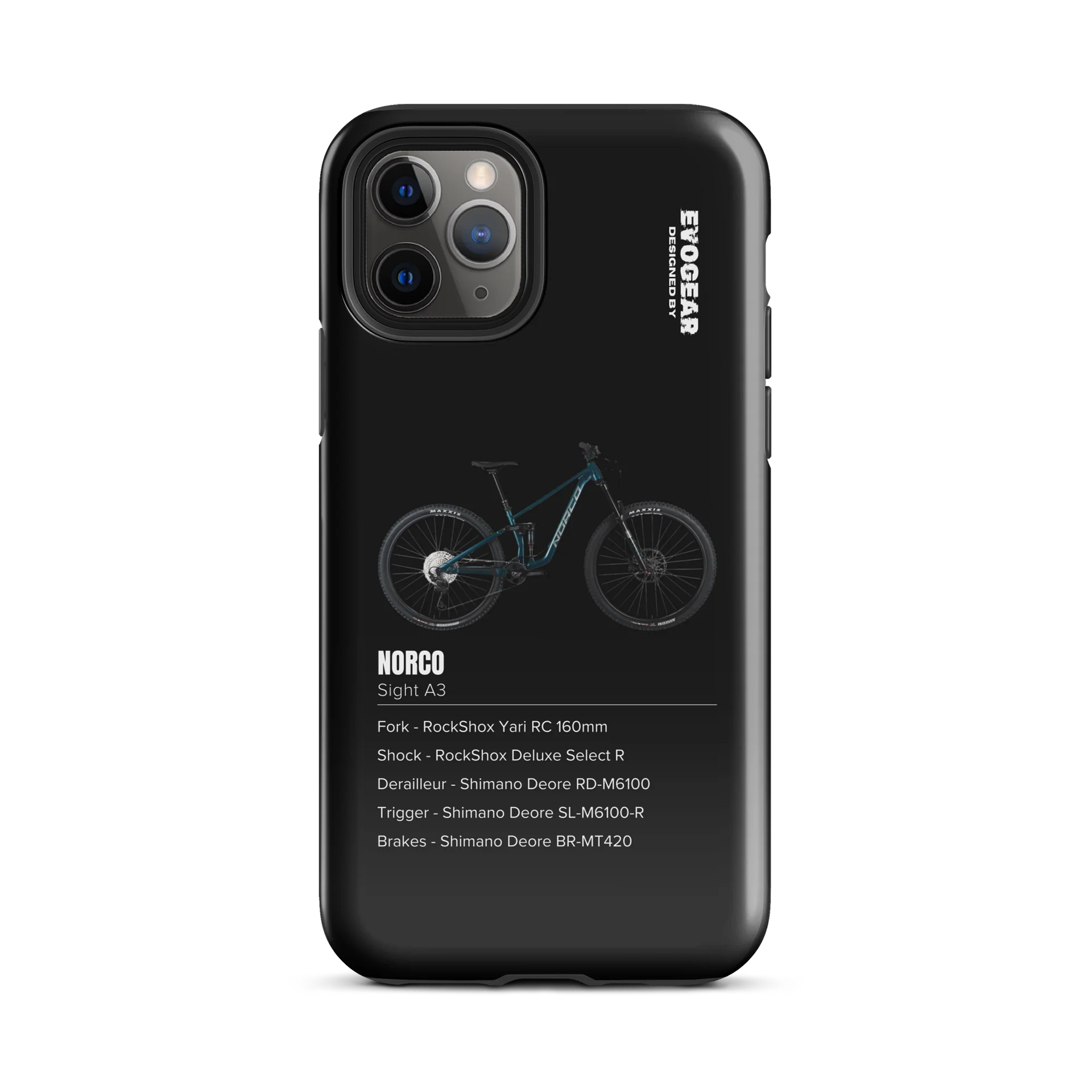 Black Norco Sight A3 iPhone Case product image (2)