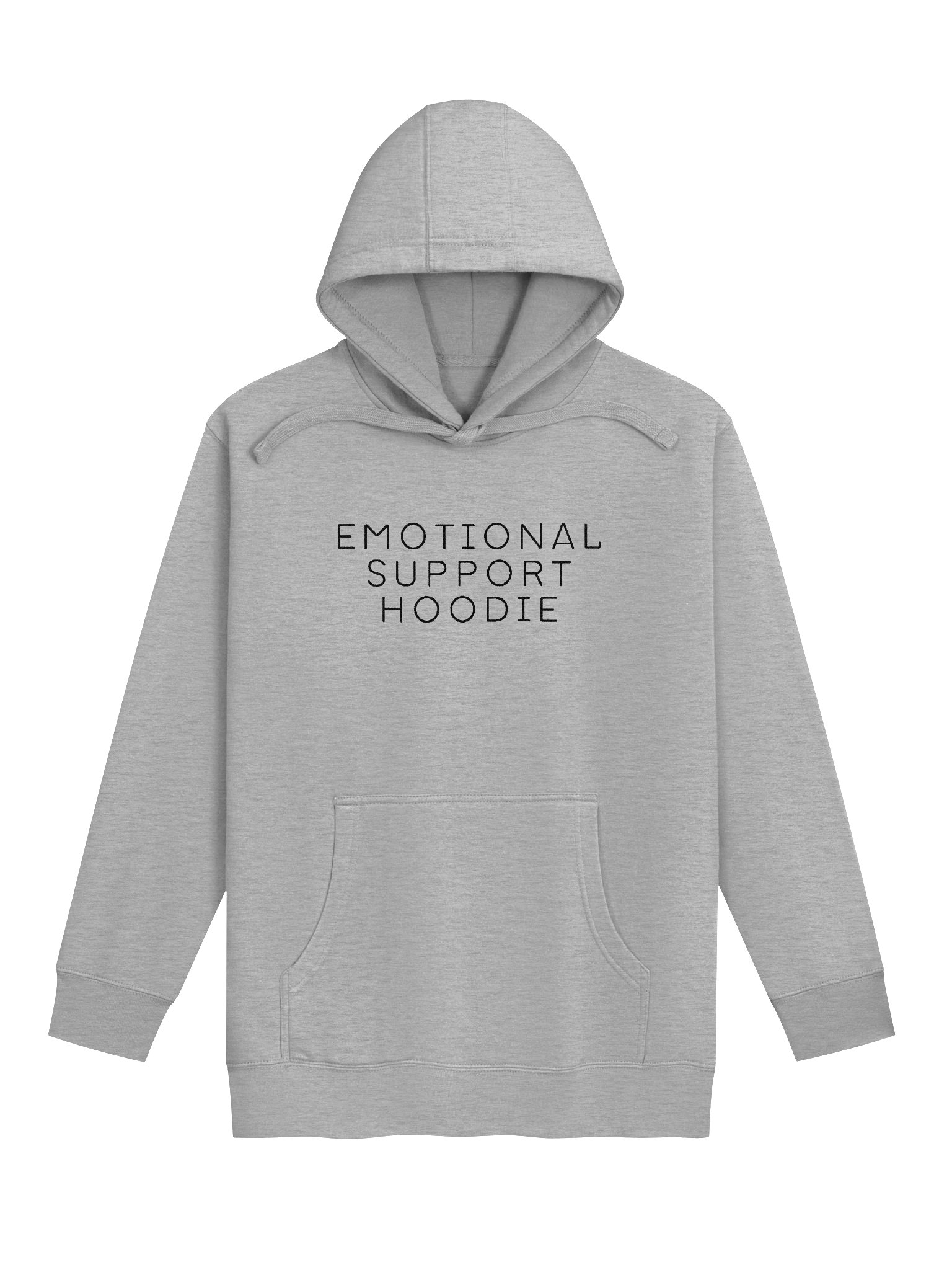Emotional Support Hoodie (Grey) product image (1)