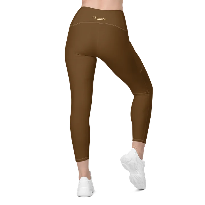Brown Leggings with Pockets product image (2)