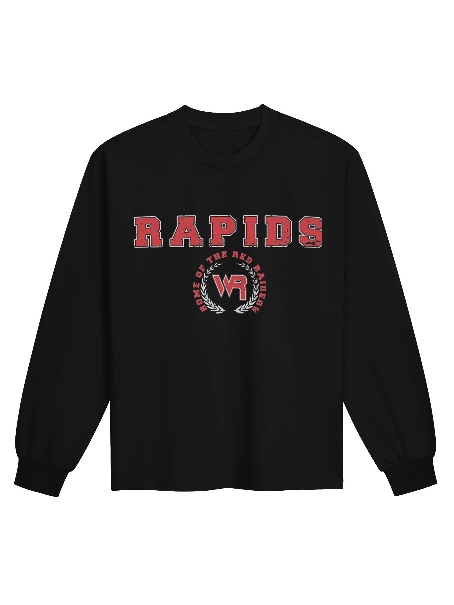 Rapids Red Raider Emblem Long Sleeve Shirt product image (2)