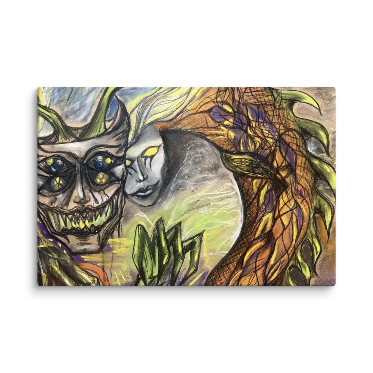 The Dragon Phantom Ghost Canvas Print by MayneArt product image (1)