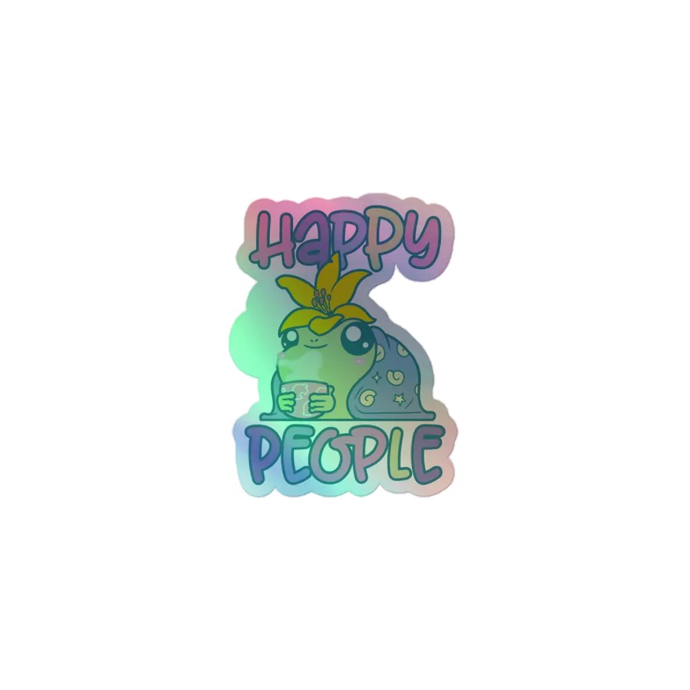 'Cozy' Holographic Sticker product image (1)