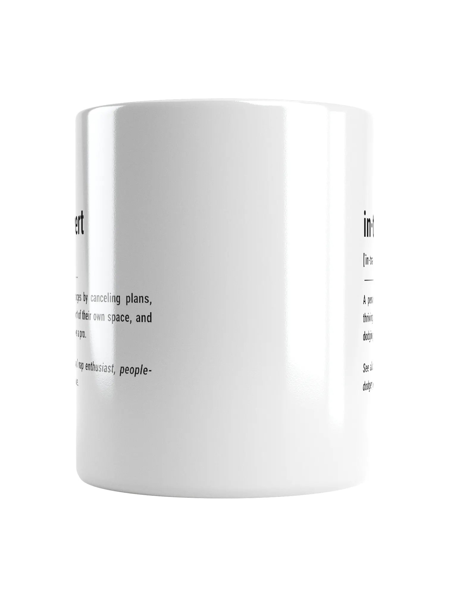 Introvert: A Person who Recharges by Canceling Plans Mug product image (6)