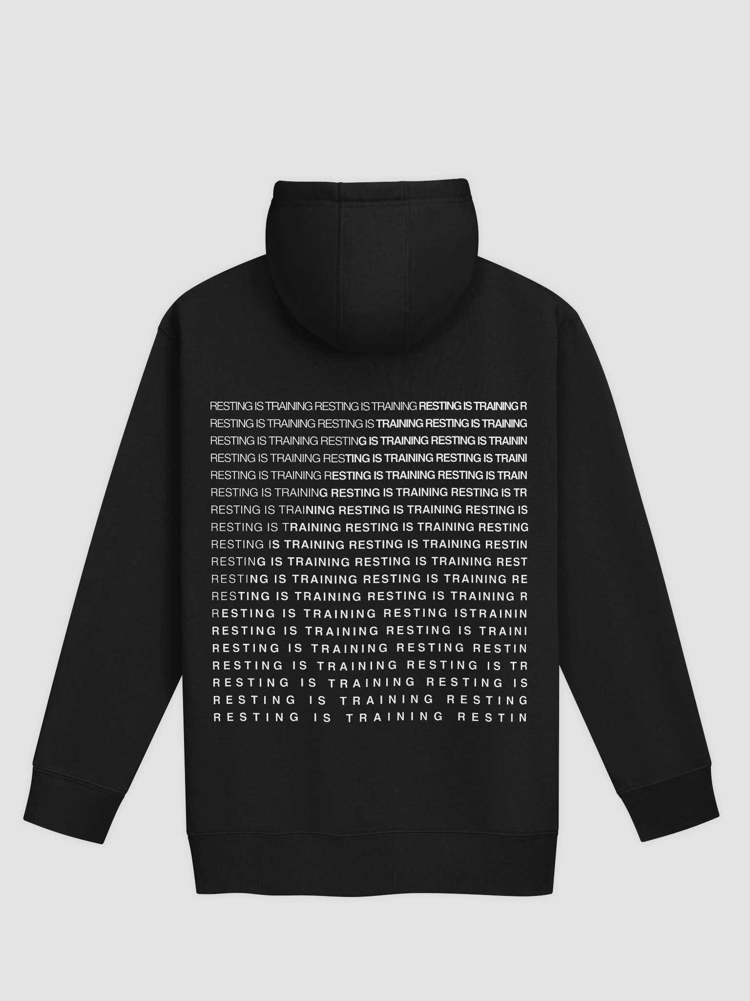 Vert.run Hoodie - Resting is training product image (2)