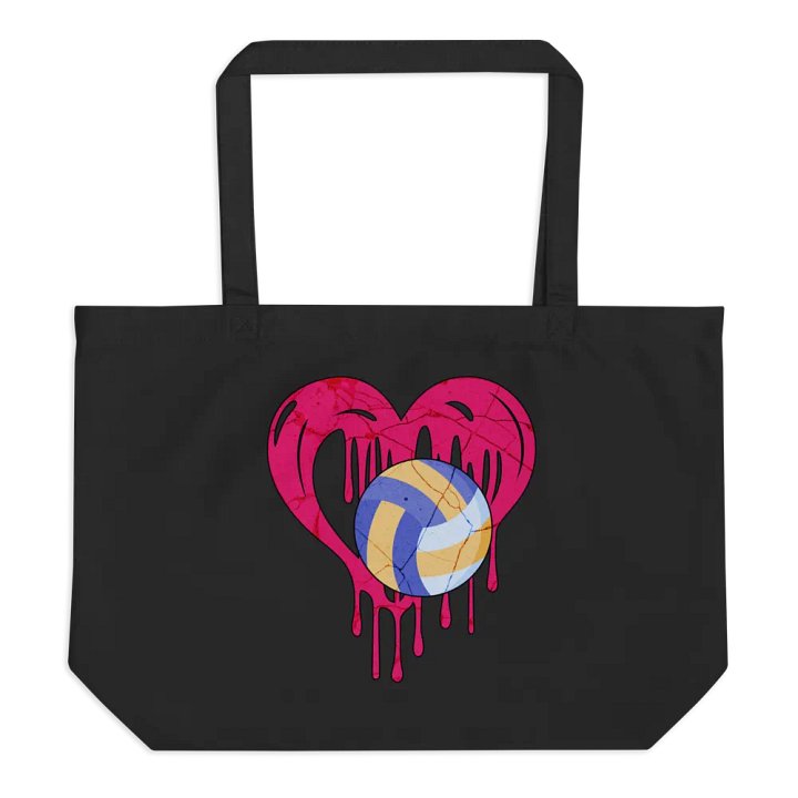 Heart Volleyball Love Melting Eco Tote product image (1)