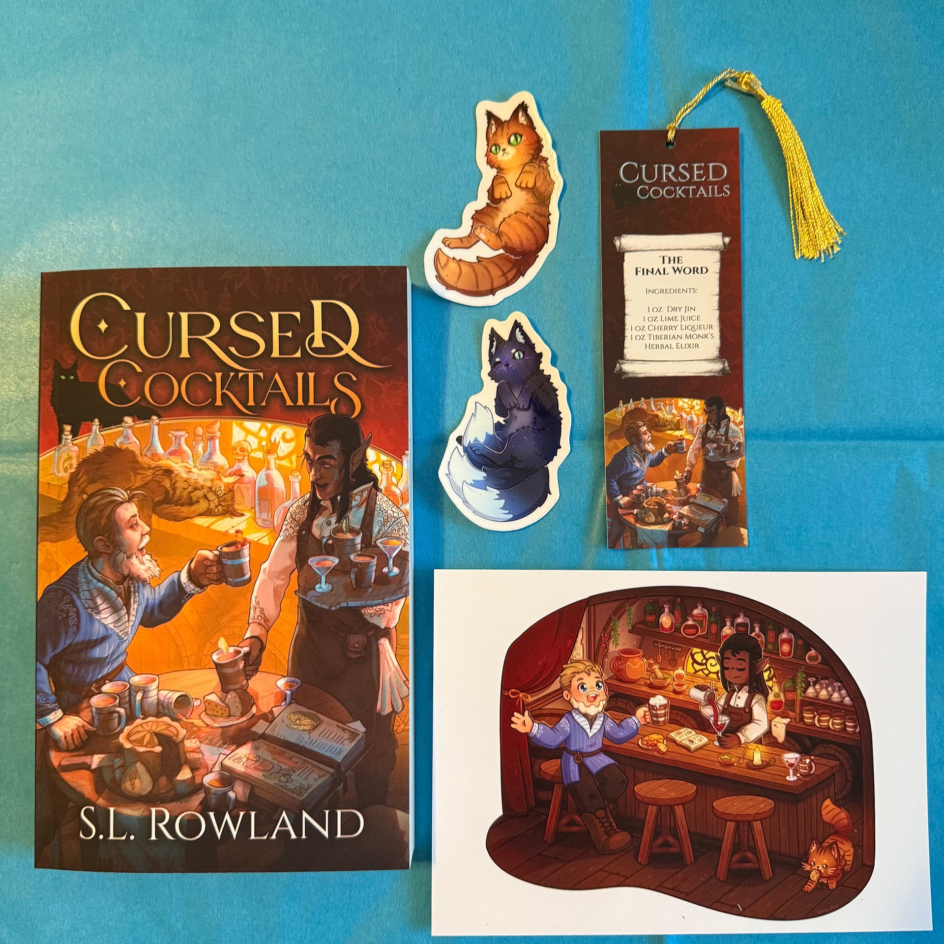 Cursed Cocktails Signed Paperback product image (2)