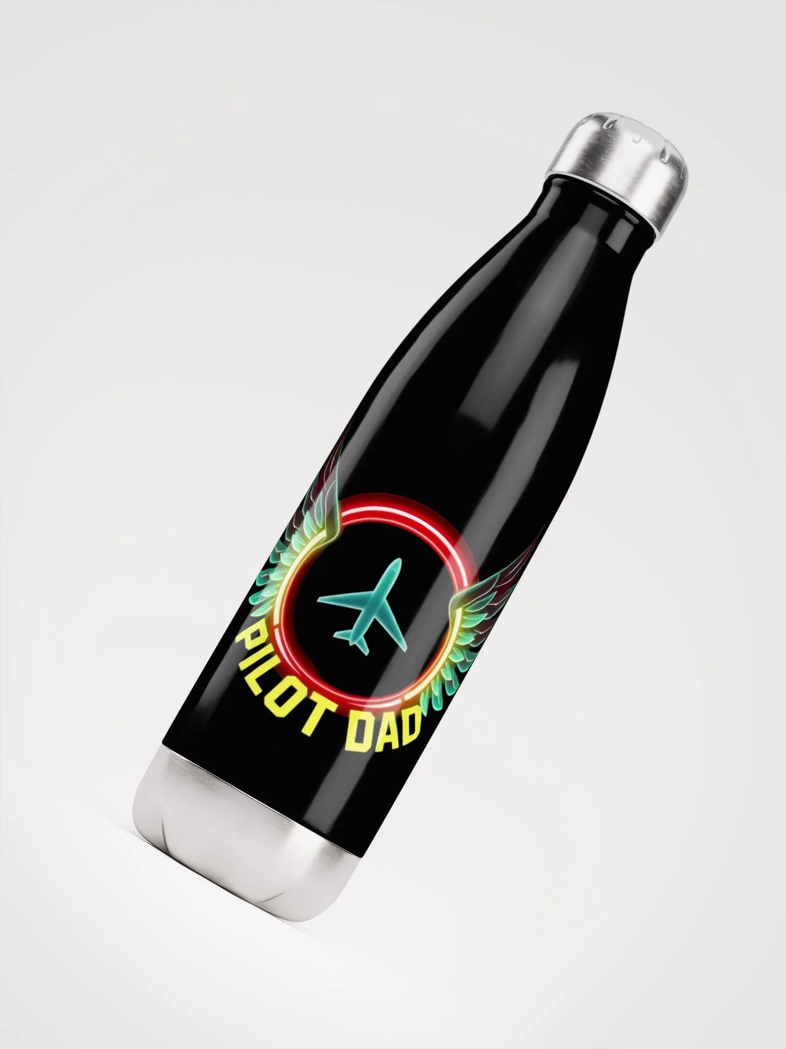Pilot Dad Stainless Steel Water Bottle product image (4)