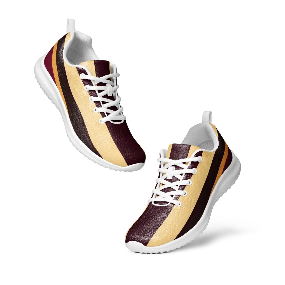 Maroon and Desert Stride Women's Sneakers product image (11)