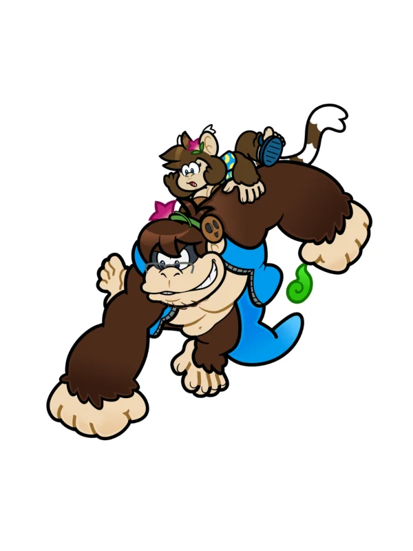 Buffy & Bratty Kong - Sticker product image (4)