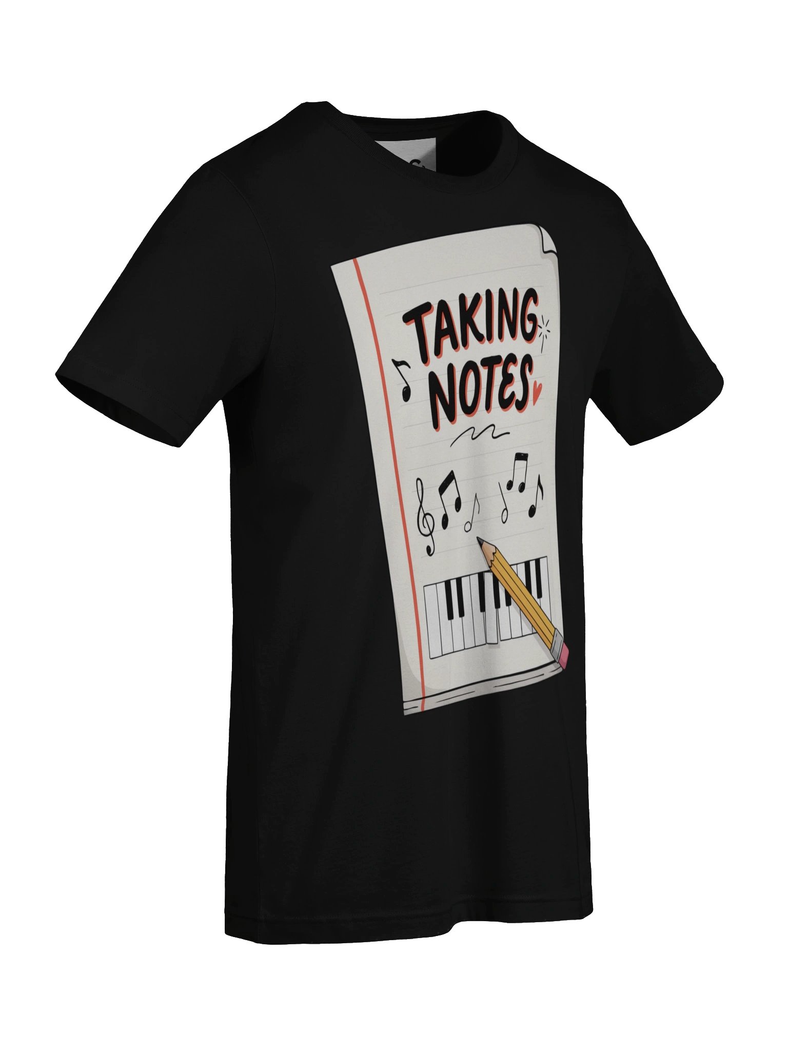 Taking Notes Music Tee product image (40)
