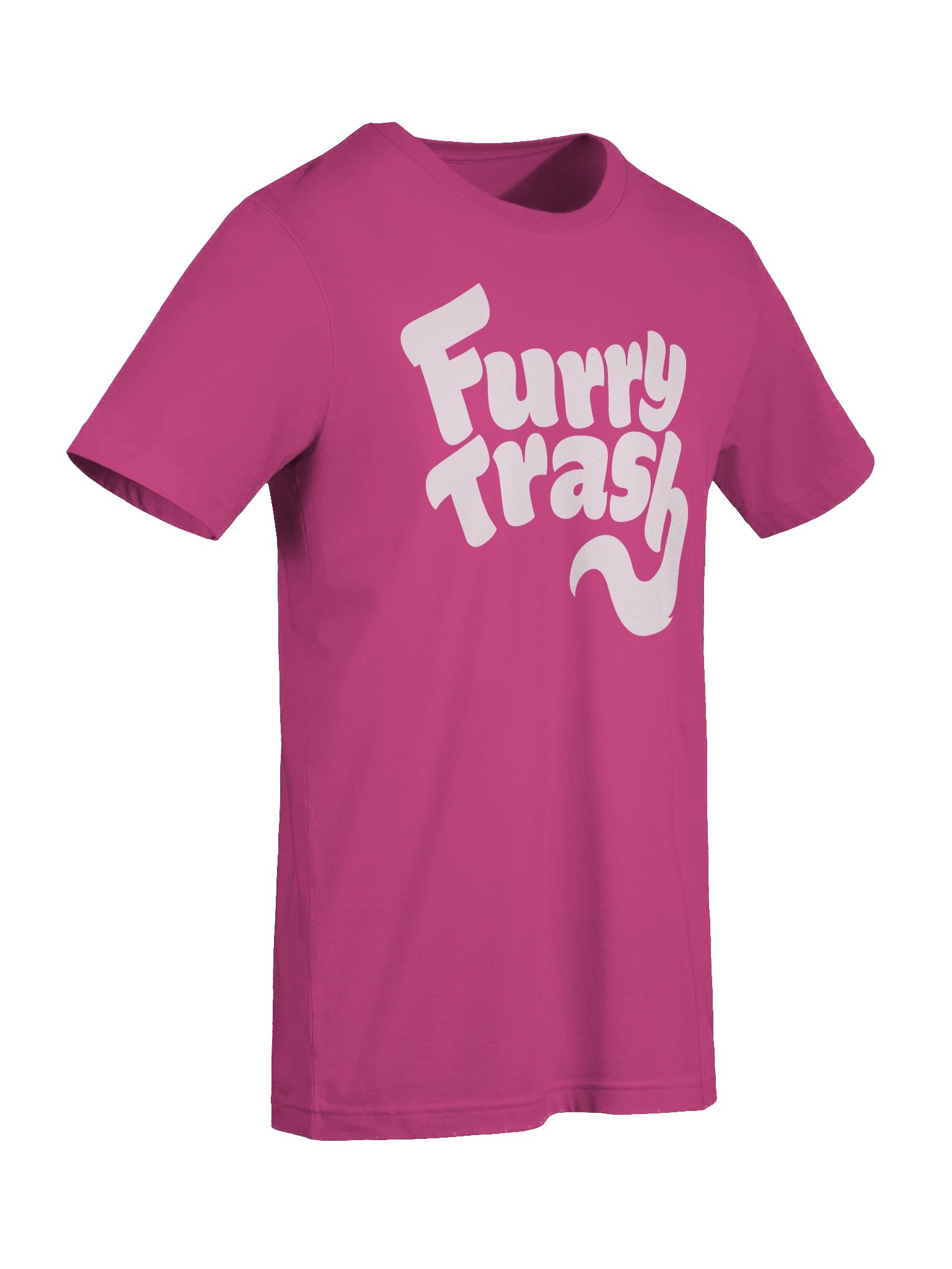 Furry Trash Supersoft Tee - Bubble Logo (White Print) product image (9)