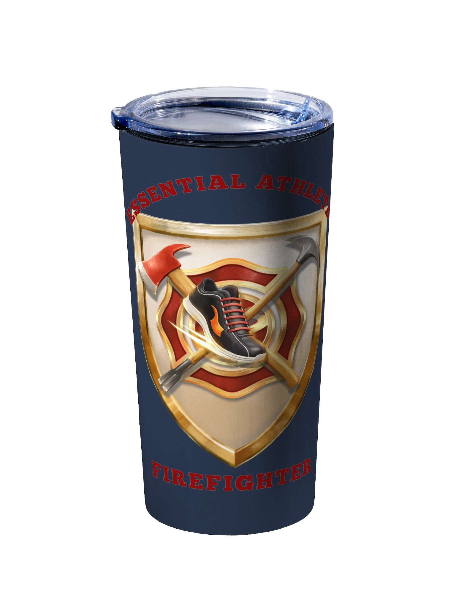 Shield Series: Firefighter Edition (Navy) Tumbler product image (2)