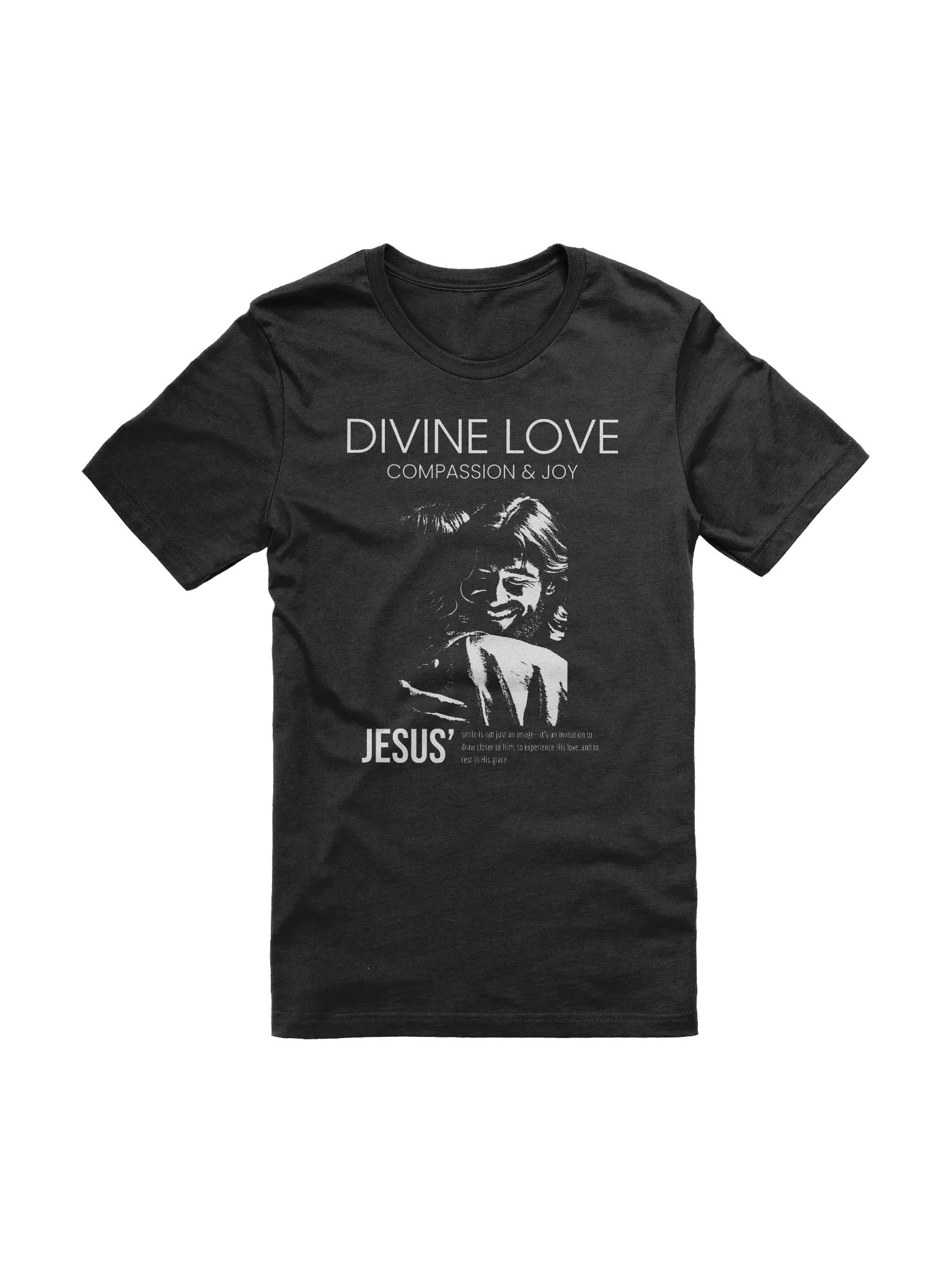 Jesus Christ Hugging Shirt – Divine Love, Joy, and Compassion, Christian Faith Tee product image (1)