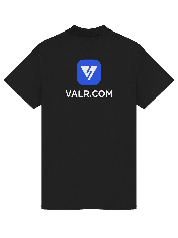 Black VALR Polo Shirt product image (2)