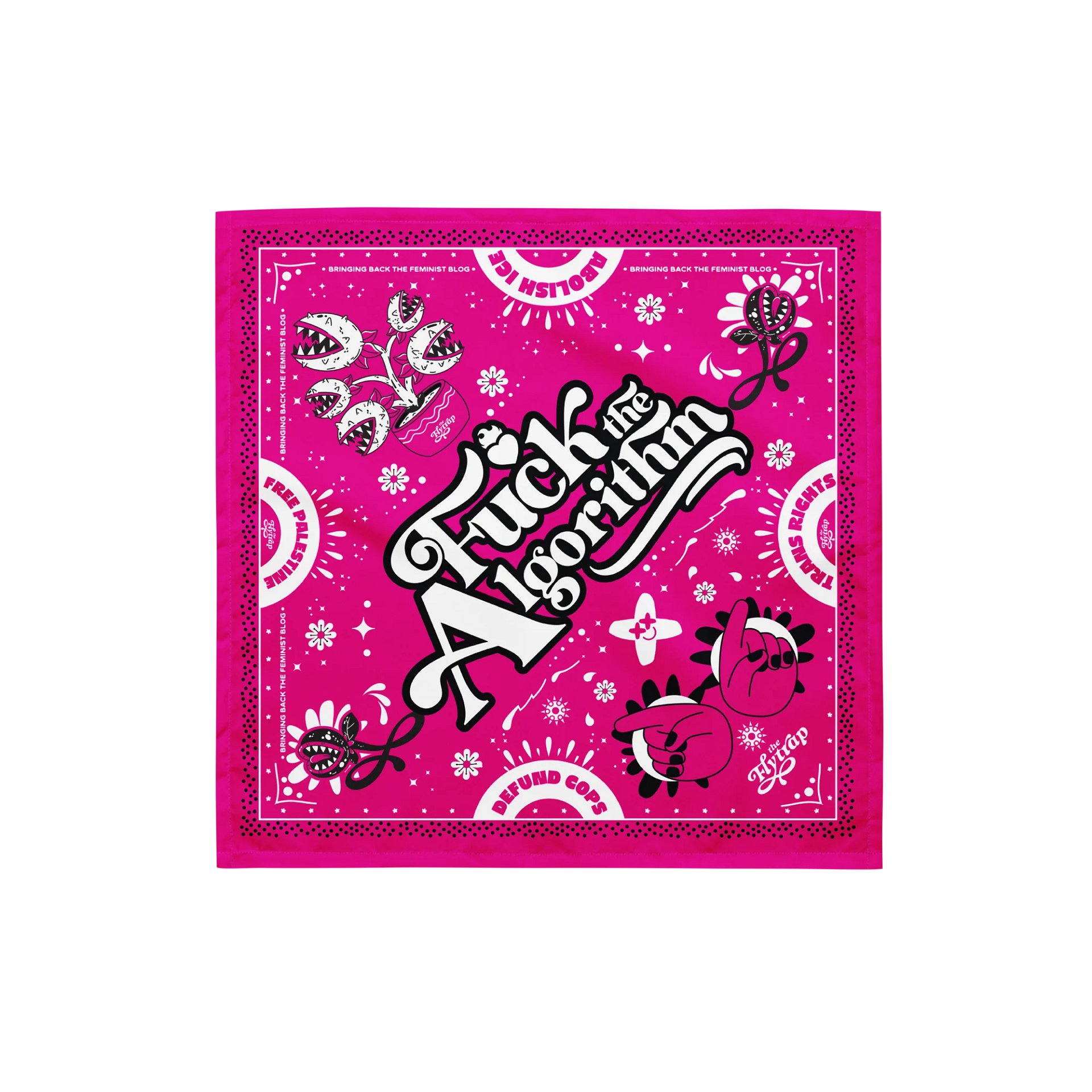 Fuck the Algorithm Charity Bandana product image (1)