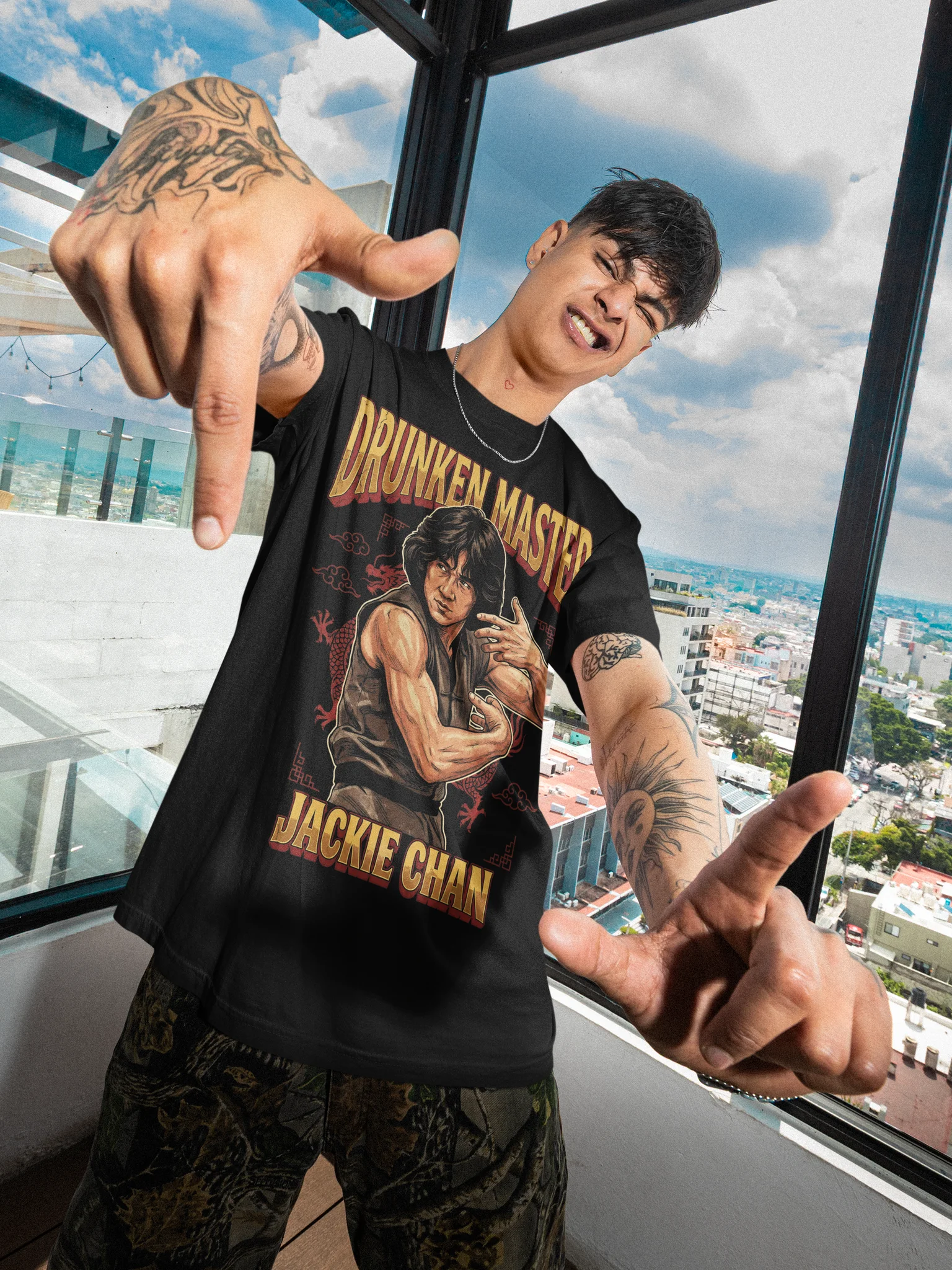 Jackie Chan Drunken Master Tee product image (2)