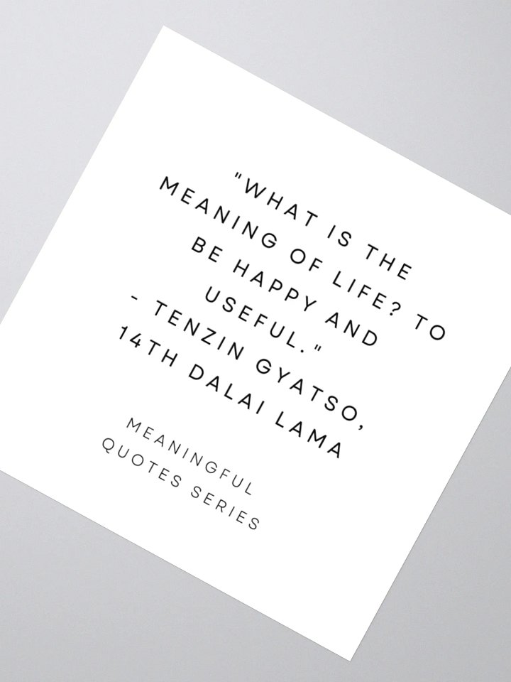 Meaningful Quotes Kiss Cut Stickers product image (4)