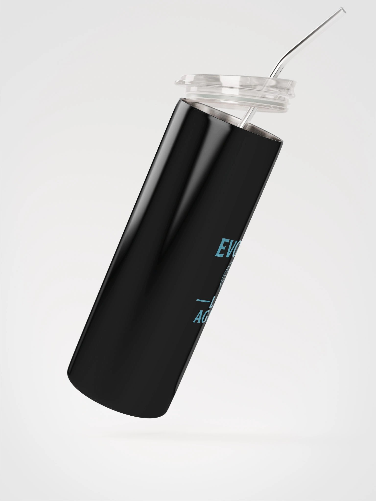 Evolved Warning Stainless Steel Tumbler product image (2)
