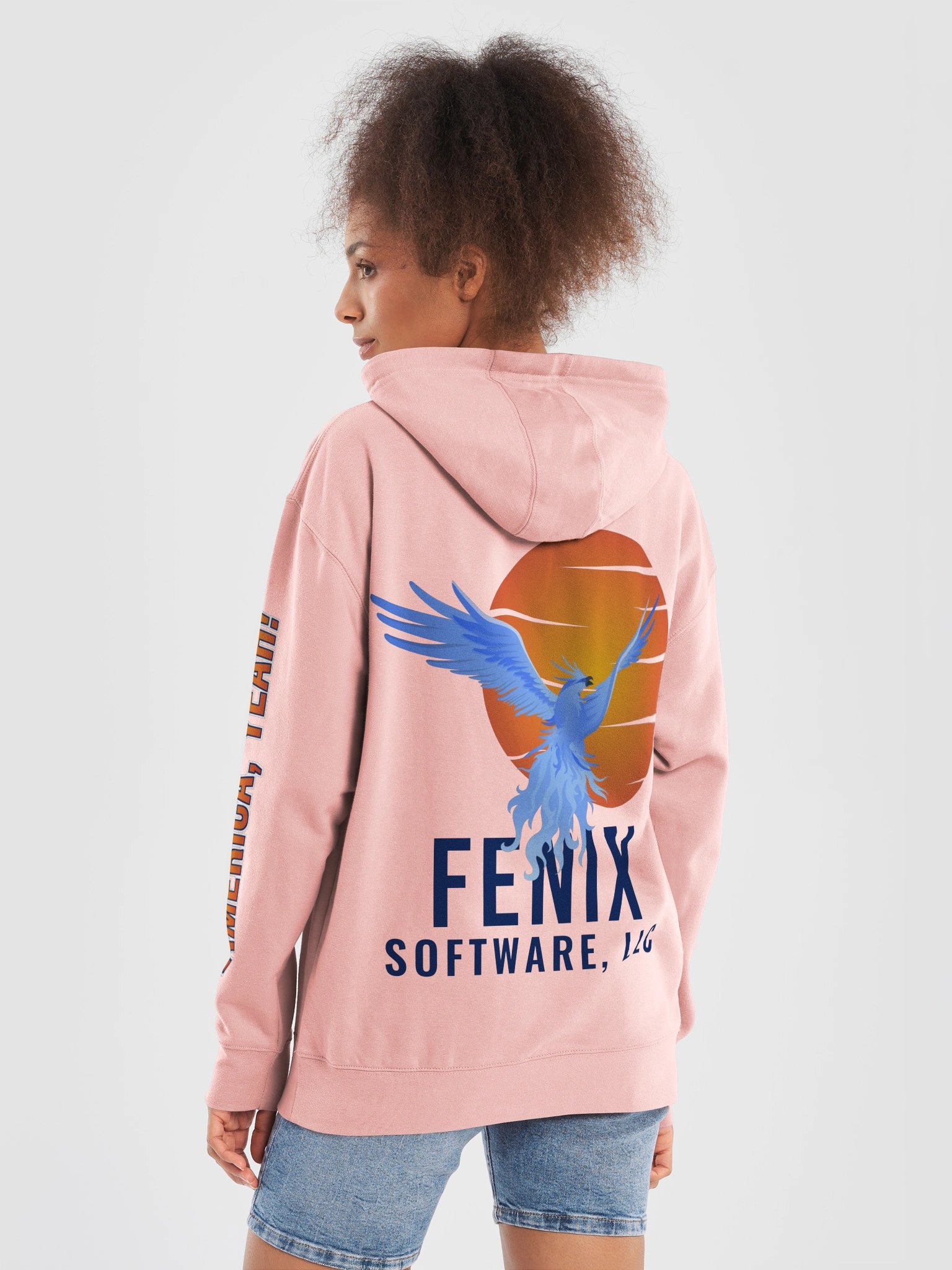 Fenix Software Phoenix Hoodie – Pink product image (6)