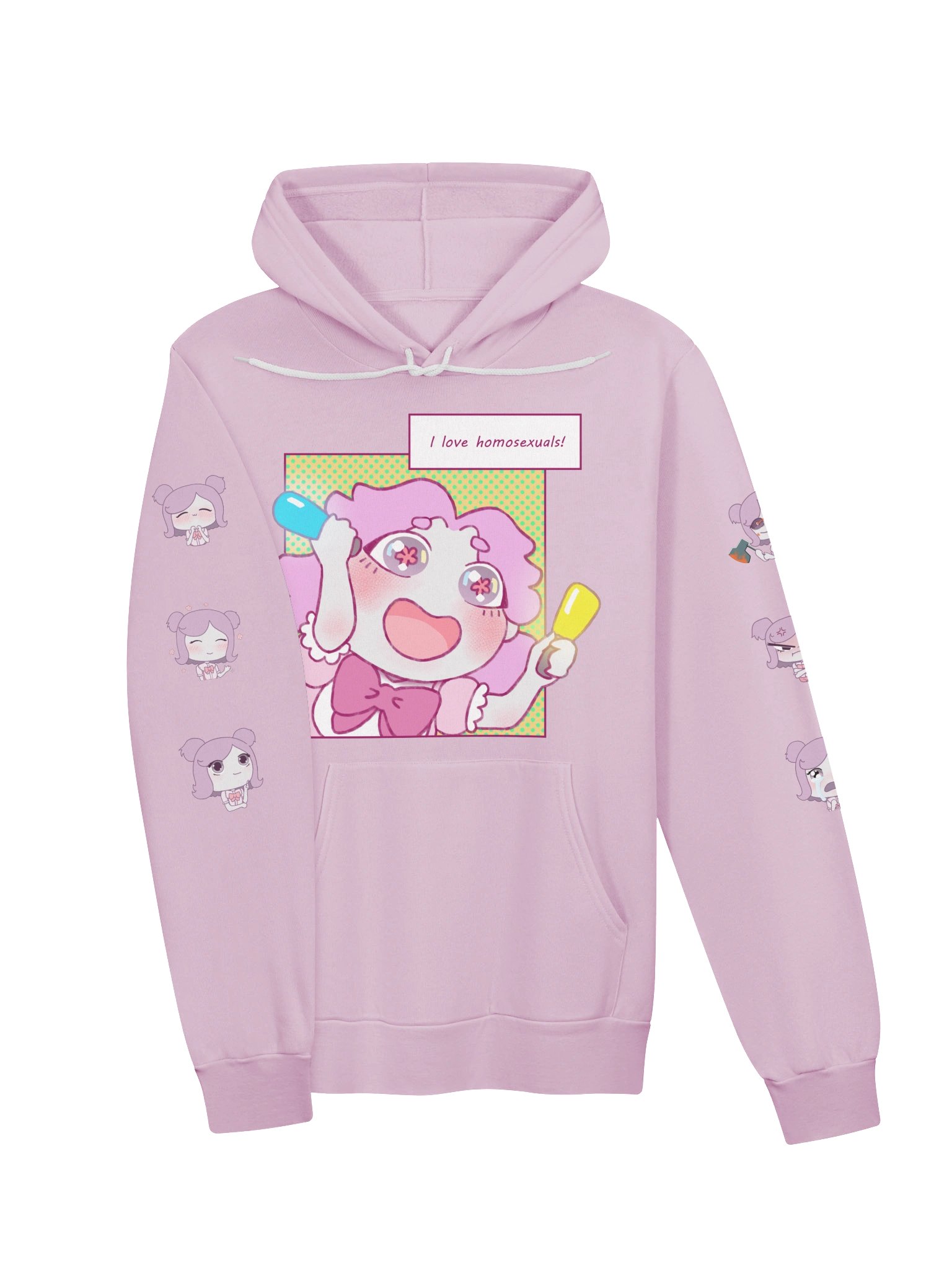 I Love Homosexuals! Deluxe Hoodie product image (26)