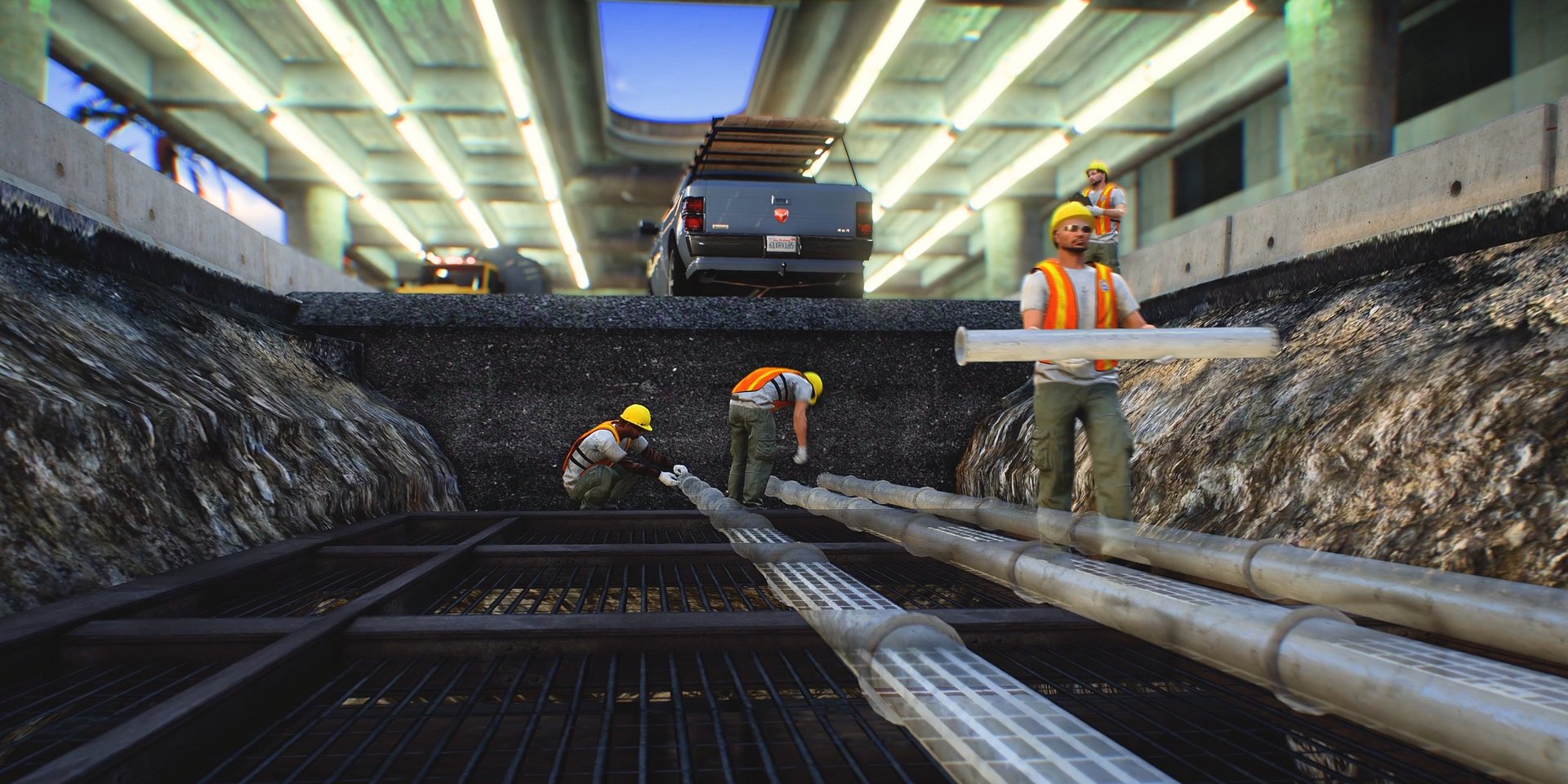 Multiplayer Builder Job Script (Custom-Built Vehicle & Map 12 Diffirent Mission) [ QB / ESX / QBOX ] product image (1)
