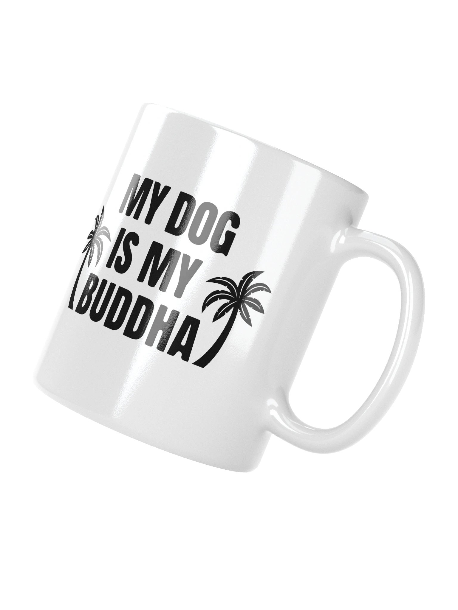 My Dog is My Buddha Coffee Mug White product image (4)