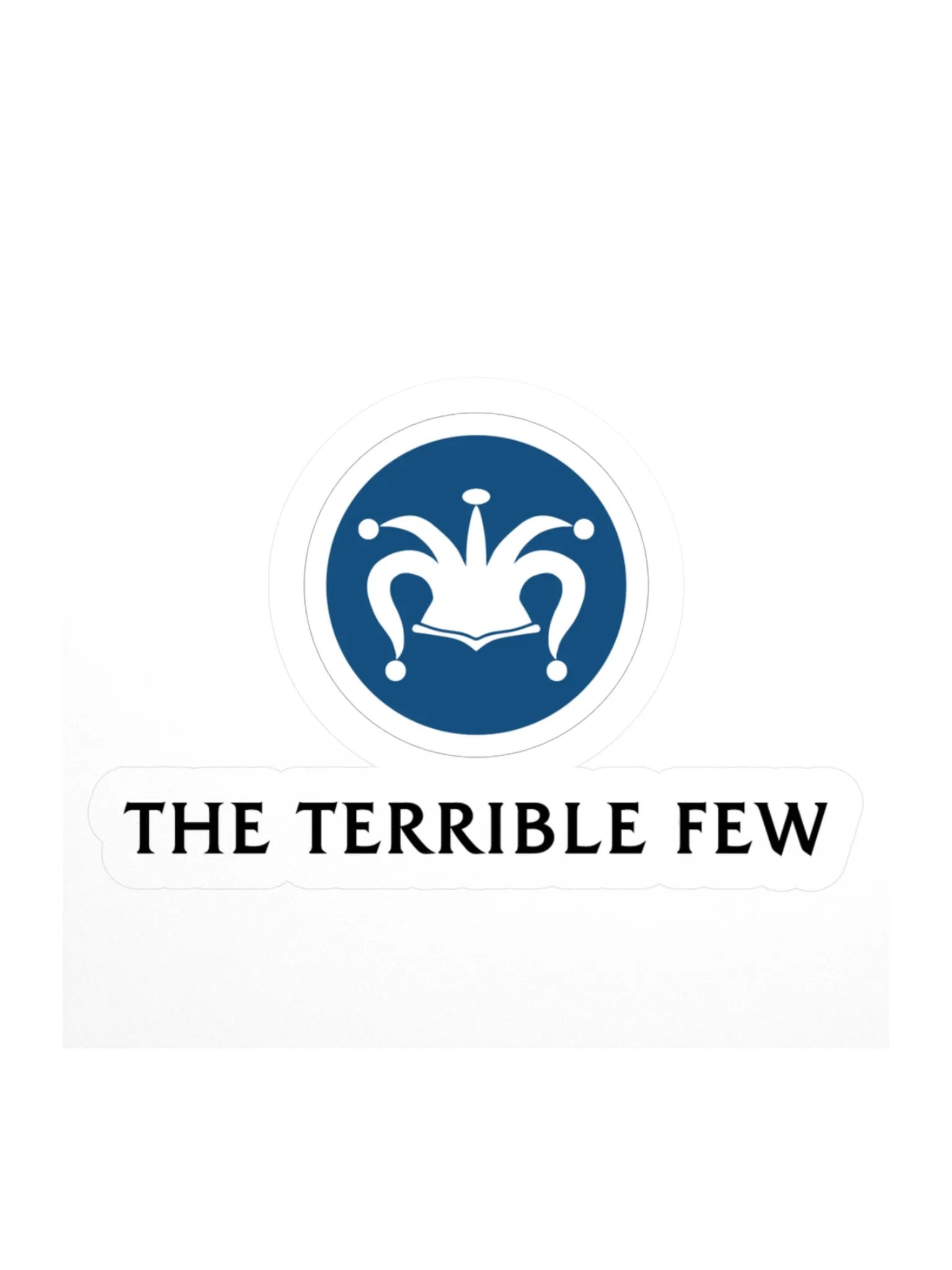 The Terrible Few Black Logo Sticker product image (1)