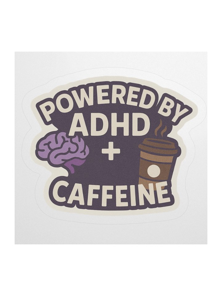 Brewed Attention Sticker product image (1)