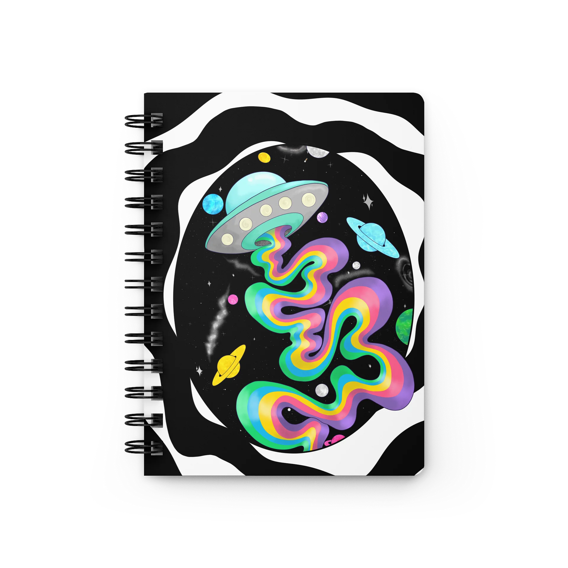 Retro Spaceship - Journal product image (1)