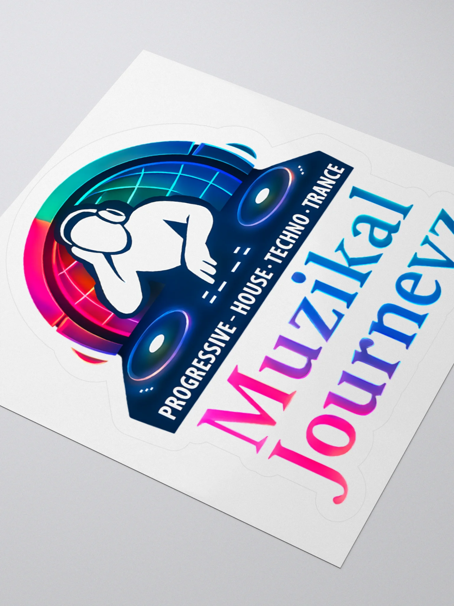 Muzikal Journeyz Kiss Cut Stickers product image (3)