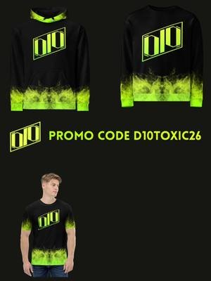 Get your D10 Toxic collection merch before it’s gone. Available till March 30th with a 10% discount. Promo code: D10TOXIC26 Available only from https://vipertraxx-shop.fourthwall.com/en-gbp