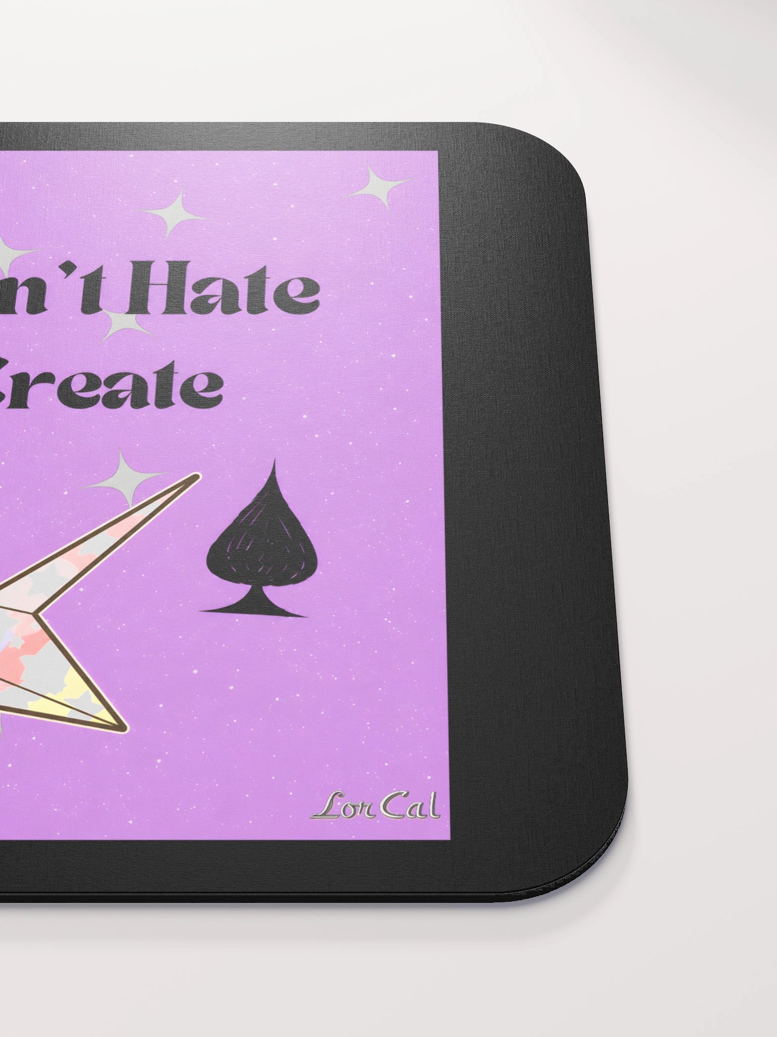 Don't Hate Mouse Pad product image (4)